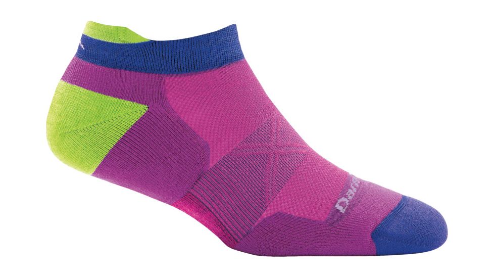 Darn Tough Vertex No Show Tab Ultra-Light Sock - Womens, Clover, Large, 1016-CLOVER-L-DARN