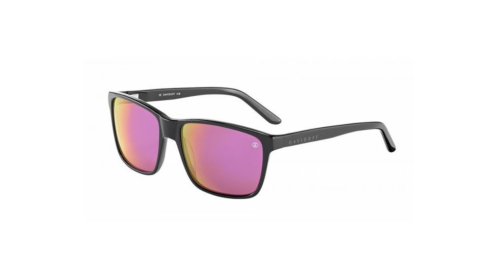Davidoff Prescription Sunglasses 97126 Single Vision Black Frame