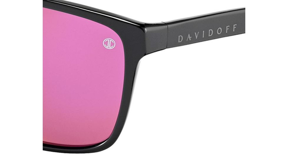 Davidoff Prescription Sunglasses 97126 Single Vision Black Frame