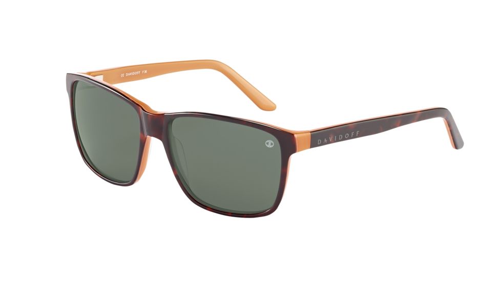 Davidoff Prescription Sunglasses 97126 Single Vision Brown Frame