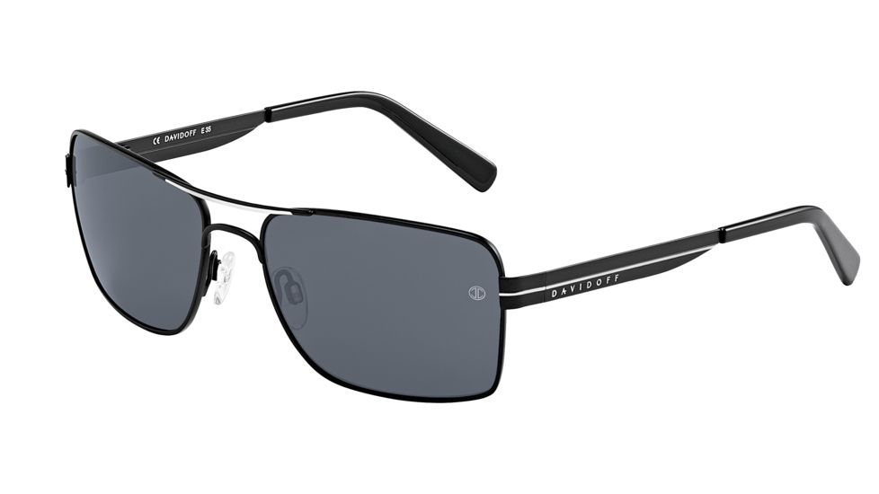 Davidoff 97336 Sunglasses, Black Frame, Grey Lens-97336-610