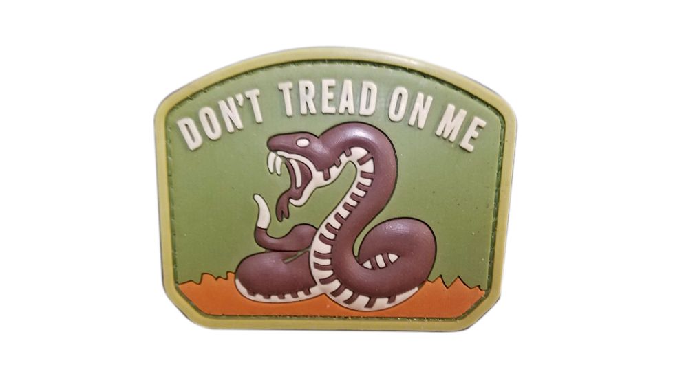 DDT Rubber Morale Patch, Don't Tread On Me DDT50153