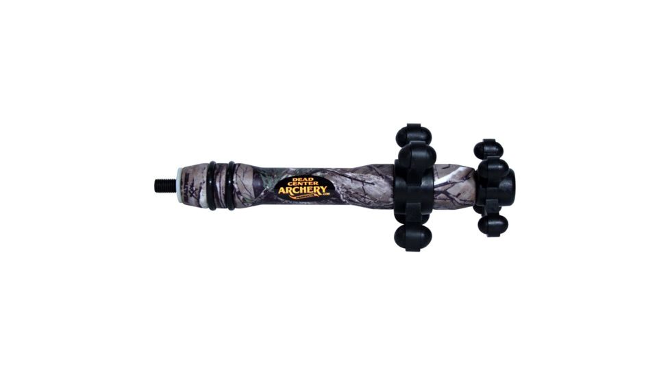 Dead Center DeadSilent Aluminum, Stabilizer Realtree Xtra 6 in. DSH-6-RTXT