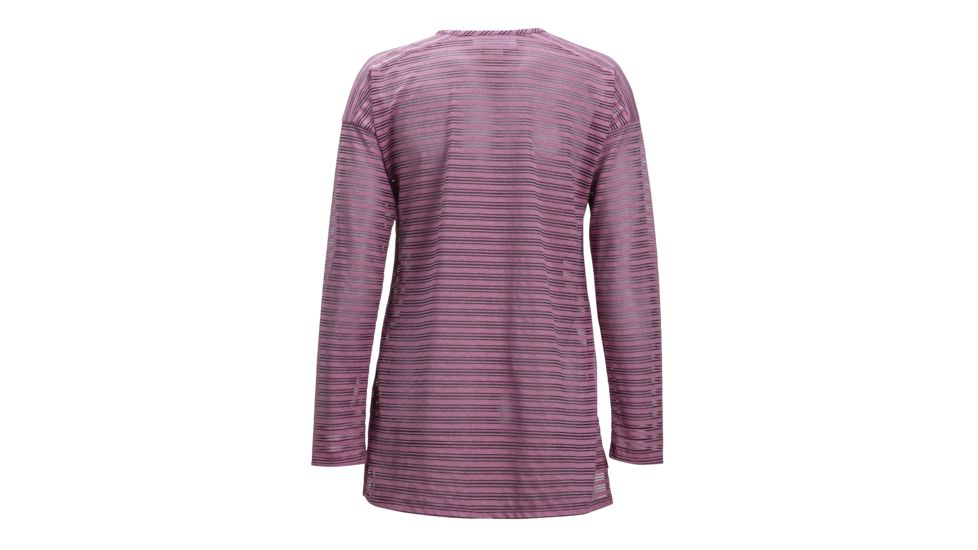 Demo, ExOfficio BA Modena Long Sleeve Tunic - Women's, Rosebay Heather, Small, 2111-3078-Rosebay Heather-S