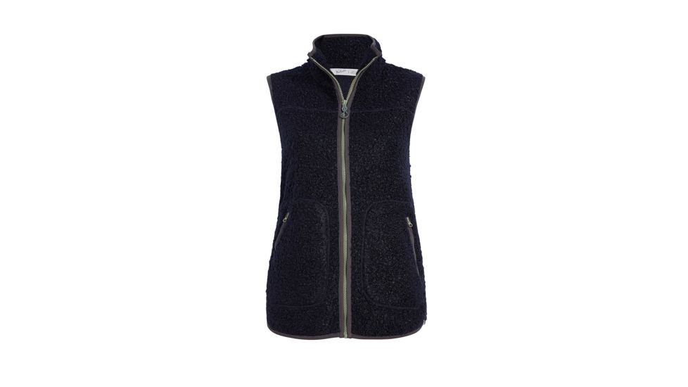 Demo,Woolrich Womens Siskiyou Fleece Vest, Navy, M, 18551-NVY-DEMO