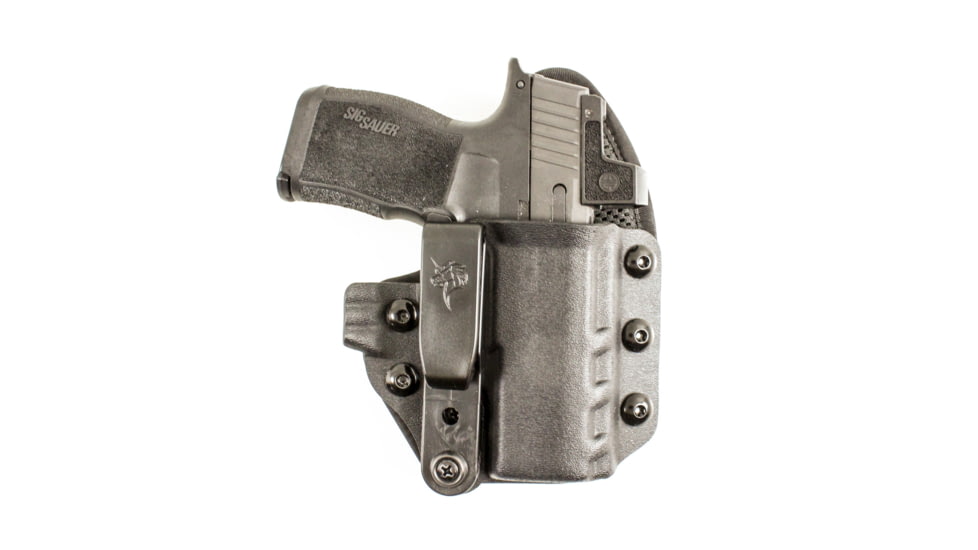 DeSantis 206KA6VZ0 Uni-Tuk IWB Black Kydex Belt Clip Fits Glock 19/19X/