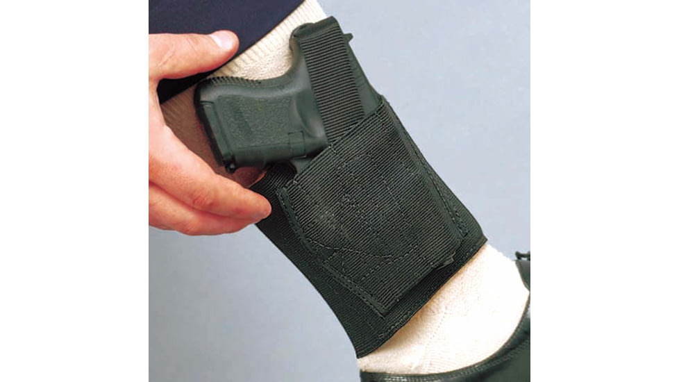 DeSantis Apache Ankle Rig Holster - Right, Black 062BAE1Z0 - For Glock 26, 27, 29, 30
