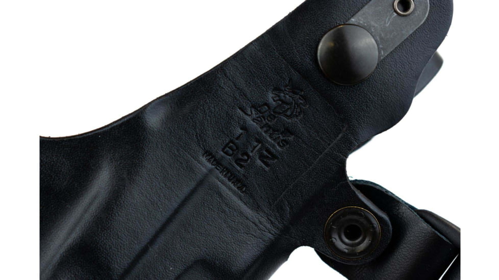 DeSantis C.E.O. Shoulder Rig Leather Holsters, SIG Sauer P365, Right Hand, Plain, Black, 11ZBA8JZ0