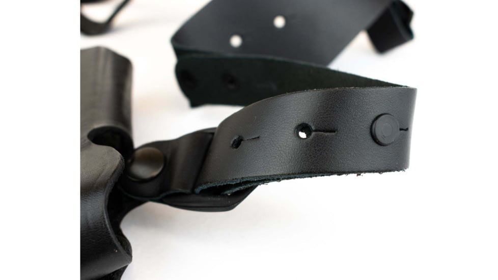 DeSantis C.E.O. Shoulder Rig Leather Holsters, SIG Sauer P365, Right Hand, Plain, Black, 11ZBA8JZ0