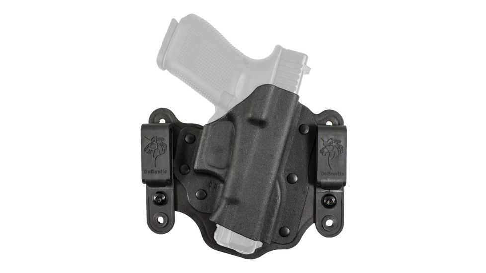 DeSantis Intruder 2.0 Inside the Waistband Right Hand Holster, Black, 176KA0JZ0