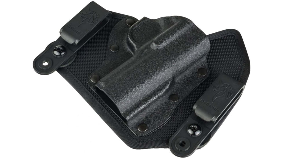 DeSantis Invader IWB Kydex Holster, Glock 17, 19, 22, 23, 26, 27, 36, 19X, 45, Right Hand, Kydex, Black, M65KAB2Z0