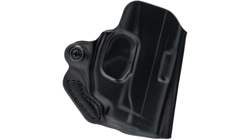 DeSantis Mini Scabbard Leather Belt Holster, Sig Sauer P365-Xmacro, Right Hand, Black