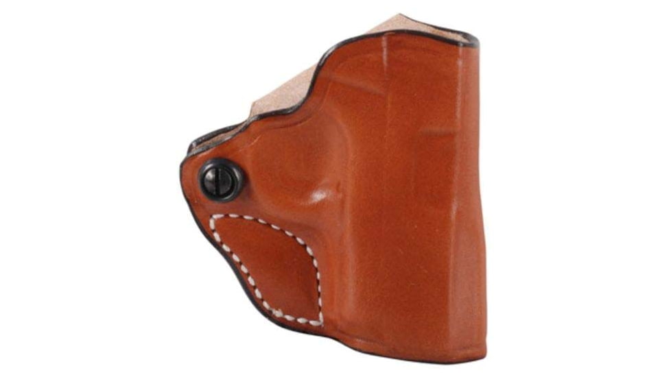 DeSantis Mini Scabbard Leather Belt Holsters, Kimber Micro 9, Right Hand, Plain, Tan, 019TA7DZ0