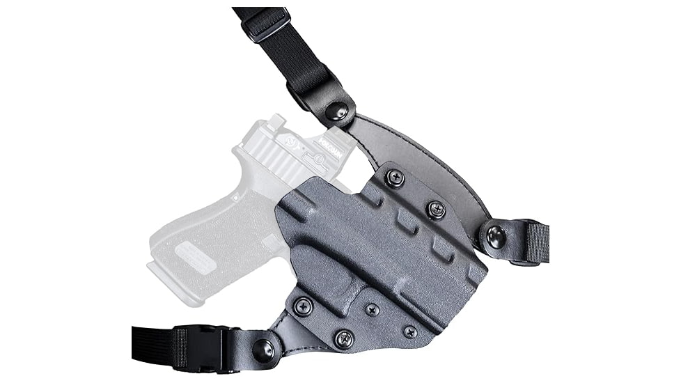 DeSantis Outdraw Chest Rig, Right, Kydex, S&amp;W M&amp;P Compact .22, S&amp;W Per. Cent. M&amp;P 9 Shield E, 209KA1RZ0