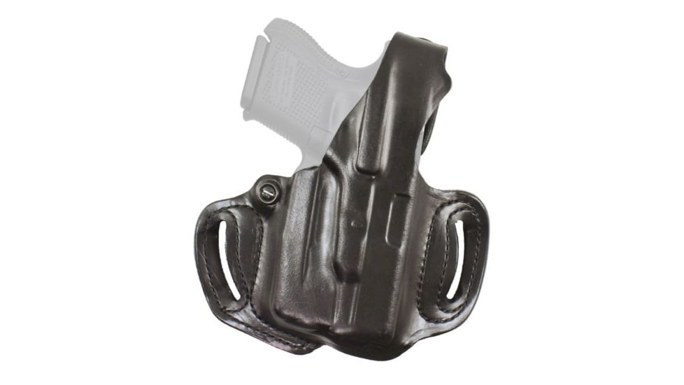 DeSantis Mini Slide OWB Leather Holster. Fn Reflex , Left Hand, Black, 086BB2YZ0