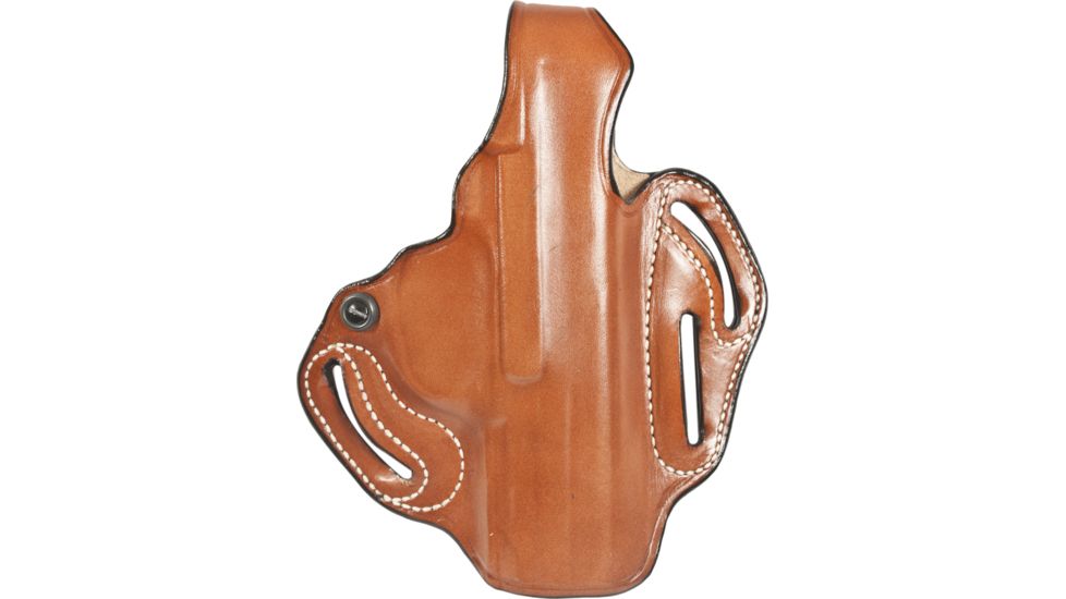 DeSantis Thumb Break Scabbard Holster - Left, Tan, Unlined, Plain, 3 Slot 001TB22Z0 - FITS COLT AGENT, COBRA, DETECTIVE SPECIAL 2in.