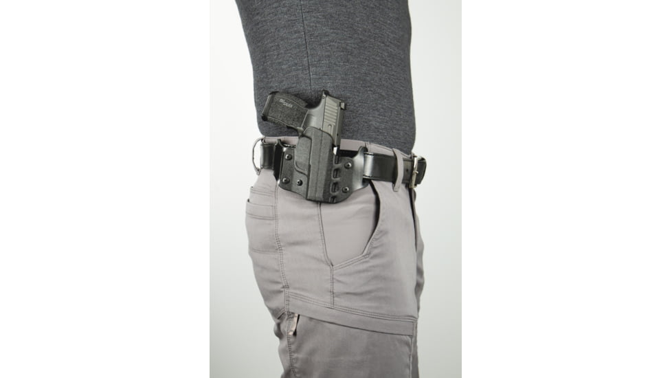 DeSantis Veiled Partner Kydex Ankle Holster Glock 19, 23, 32, 45, 19X, 19 Gen 5, With Or W/Out Red Dot And TLR-7A, Right, K, 195KA6VZ0
