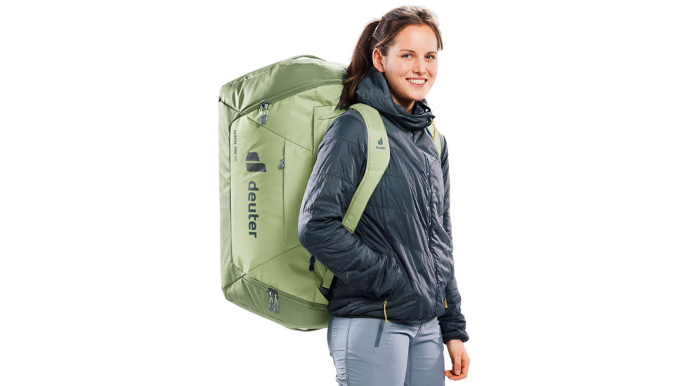 Deuter Pro Duffel Bag, 60 Liters, Mineral/Grove, 352112512130
