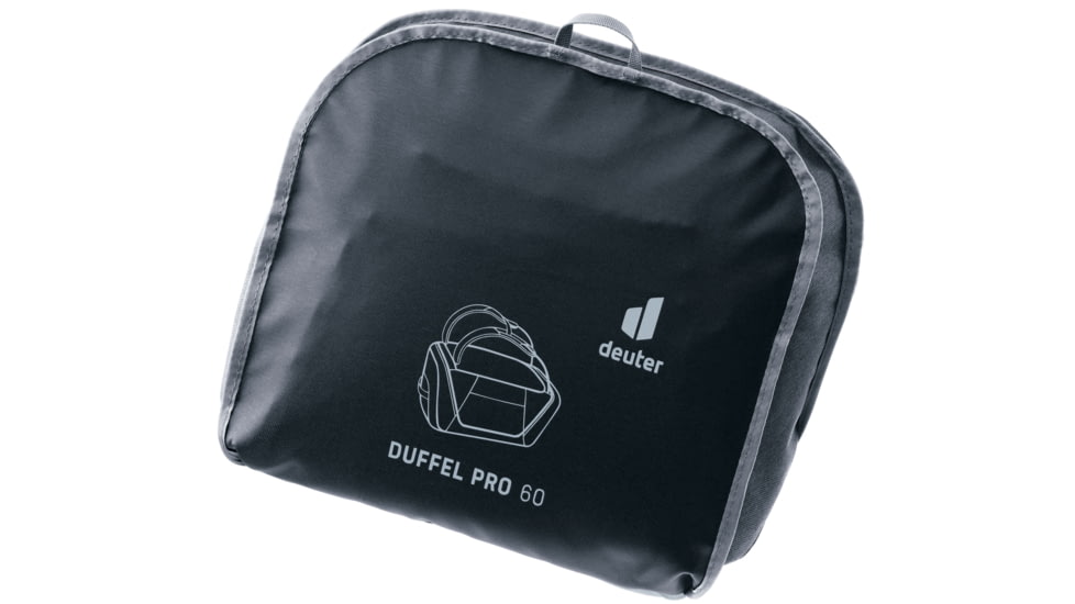 Deuter Pro Duffel Bag, 60 Liters, Black, 352112570000