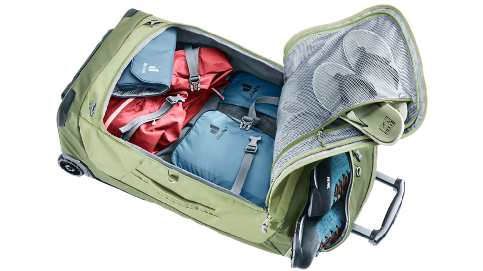 Deuter Pro Movo Duffel Bag, 60 Liters, Mineral/Grove, 350112512130