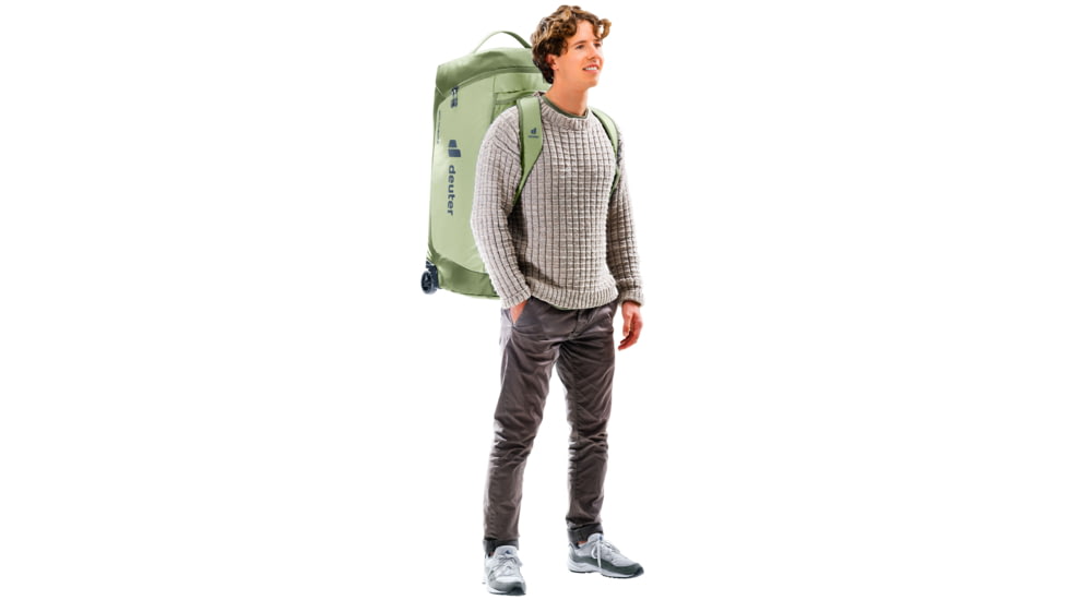 Deuter Pro Roller Duffel Bag, 90 Liters, Mineral/Grove, 350002612130