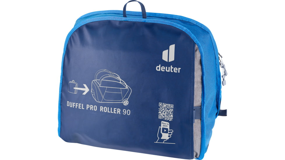 Deuter Pro Roller Duffel Bag, 90 Liters, Neptune/Nightblue, 350002613970