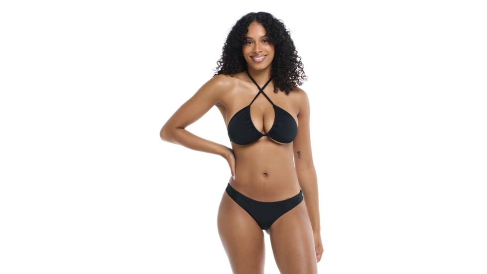 Body Glove Smoothies Dita D-Cup Bikini Top - Black 880488C1, D, Black, 3950600DA-068-D