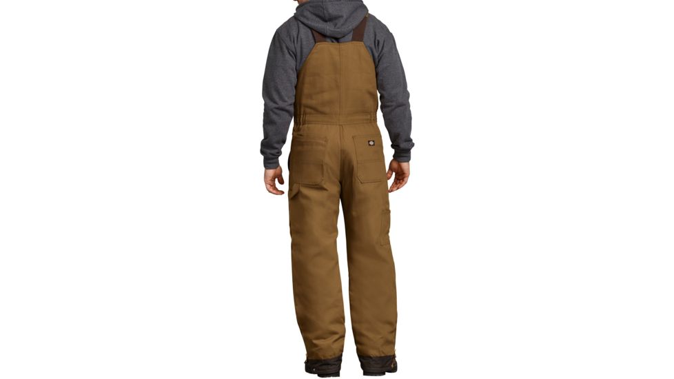 Dickies Duck Insulated Bib Overalls, Brown Duck - TB839BD2XS