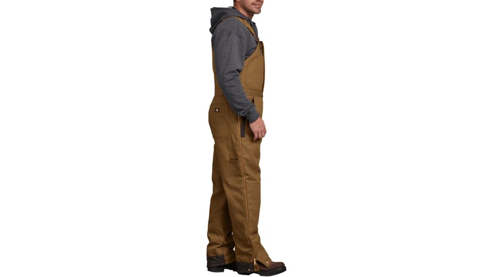 Dickies Duck Insulated Bib Overalls, Brown Duck - TB839BD2XS