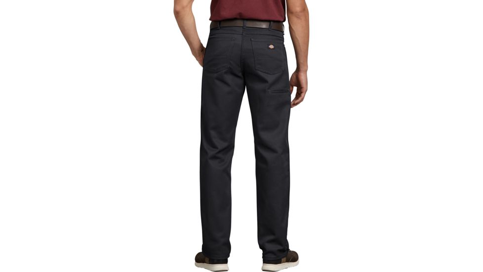 Dickies Regular Fit 5-pocket Staydark Pant, Black - C7988BK 30 32