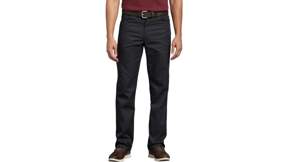 Dickies Regular Fit 5-pocket Staydark Pant, Black - C7988BK 30 32