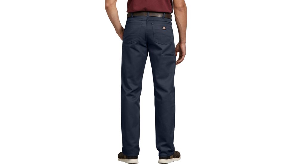 Dickies Regular Fit 5-pocket Staydark Pant, Dark Navy - C7988DN 33 30