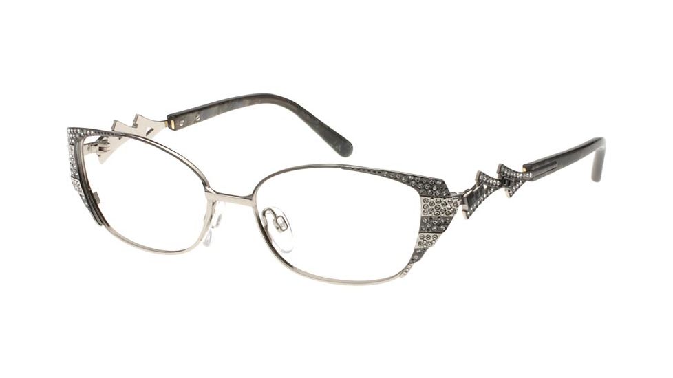 Diva 5422 Eyeglass Frames, Female, Black-Grey-Silver Frame, 52-15-135 5422-AR3/E