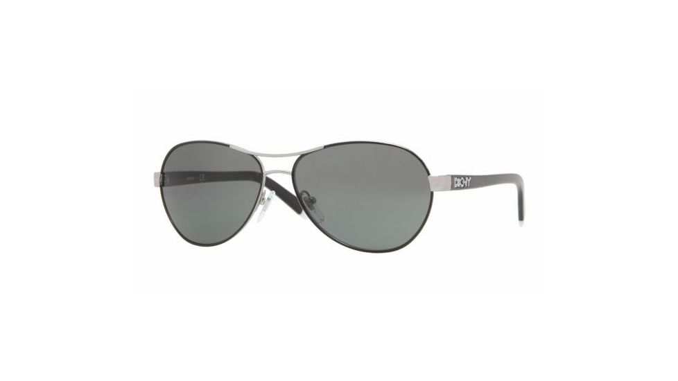 DKNY DY5060 Progressive Sunglasses, Gunmetal Frame w/ Gray 58 mm Diameter Lenses, 116187 5814
