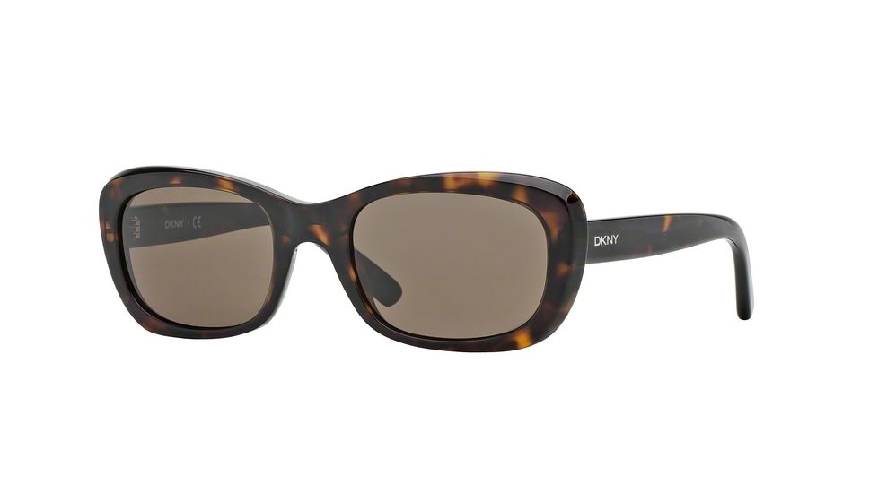 DKNY DY4118 Progressive Prescription Sunglasses DY4118-301673-51 - Lens Diameter 51 mm, Frame Color Dark Tortoise