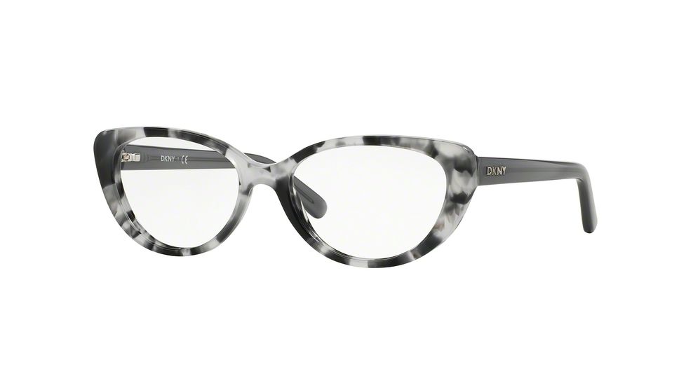 DKNY DY4664 Eyeglass Frames 3671-52 - Grey Tortoise Frame