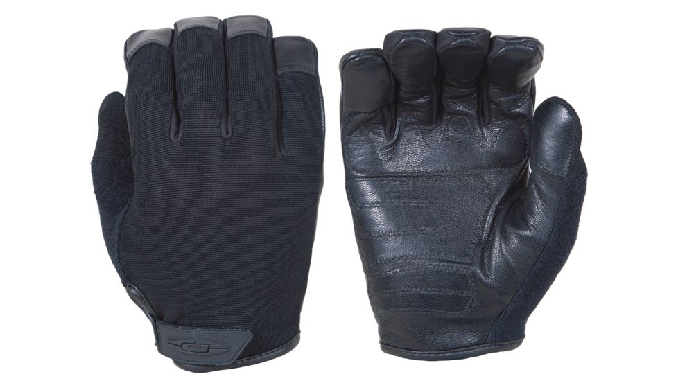 Damascus X4 VForce Gloves with Puncture Resistant Finger Tips and KEVLAR Liners, Medium, Black X4MED