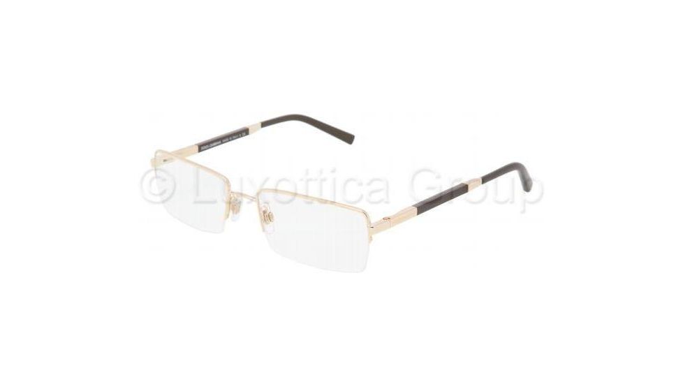 Dolce&amp;Gabbana DG1209 Eyeglass Frames 02-5218 - Gold 