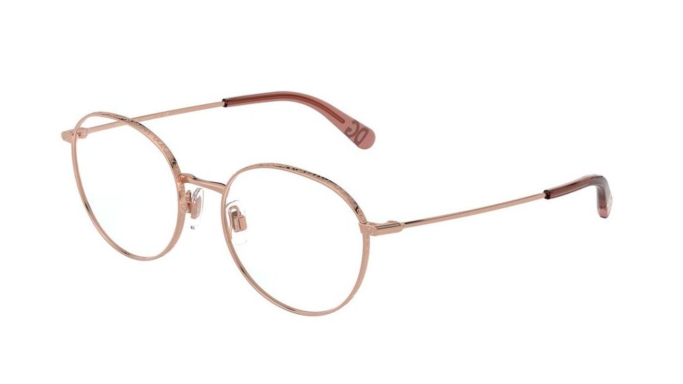 Dolce&amp;Gabbana DG1322 Eyeglass Frames 1298-51 - Pink Gold