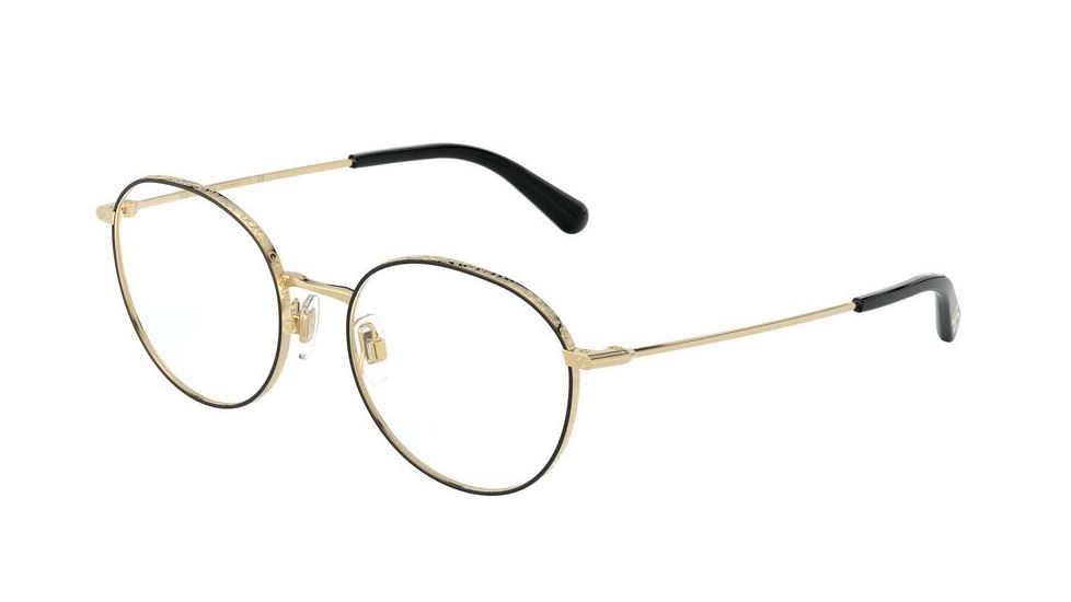 Dolce&amp;Gabbana DG1322 Eyeglass Frames 1334-51 - Gold/Black