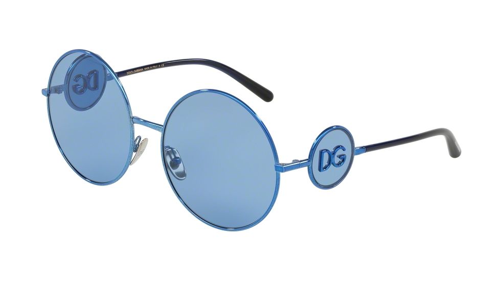 Dolce&amp;Gabbana DG2205 Bifocal Prescription Sunglasses DG2205-132480-59 - Lens Diameter 59 mm, Frame Color Blue