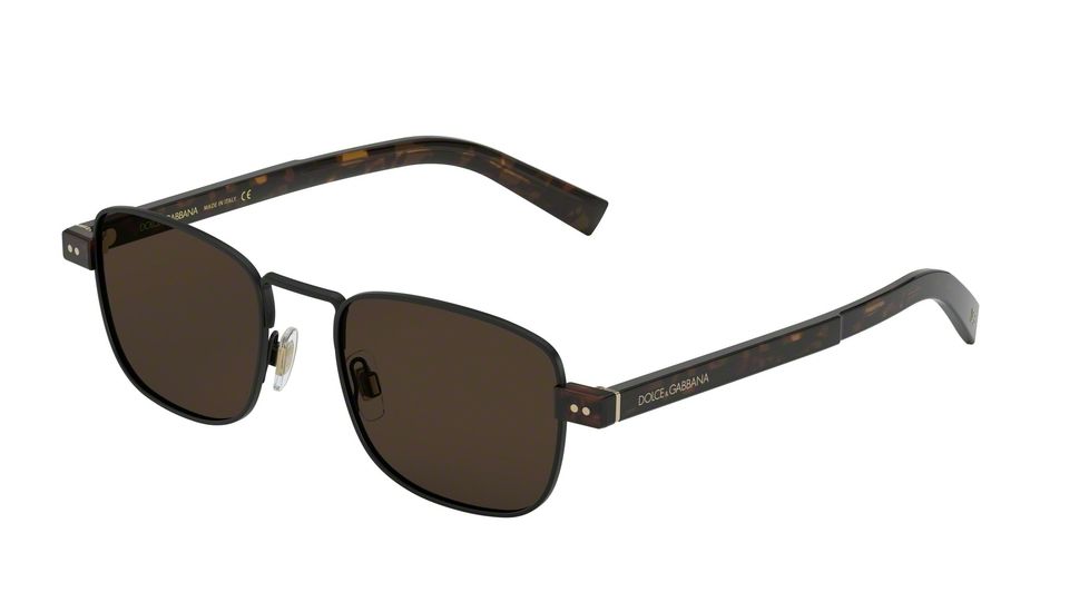 Dolce&amp;Gabbana DG2222 Bifocal Prescription Sunglasses, 52mm, DG2222-110673-52-BI
