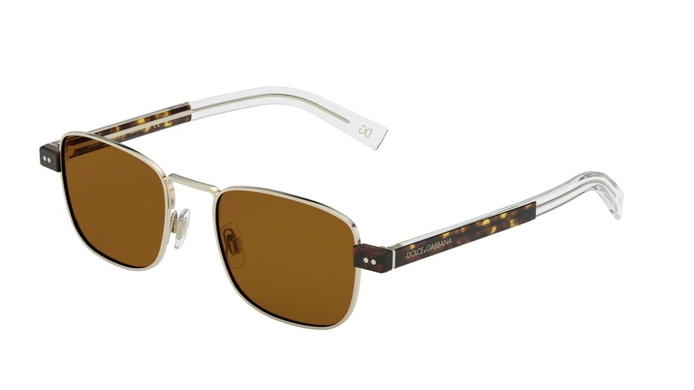 Dolce&amp;Gabbana DG2222 Bifocal Prescription Sunglasses, 52mm, DG2222-488-73-52-BI