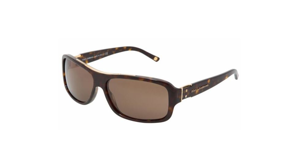 Dolce&amp;Gabbana DG4071 SV Prescription Sunglasses - Havana Brown Frame / 62 mm Prescription Lenses, 502-73-6214