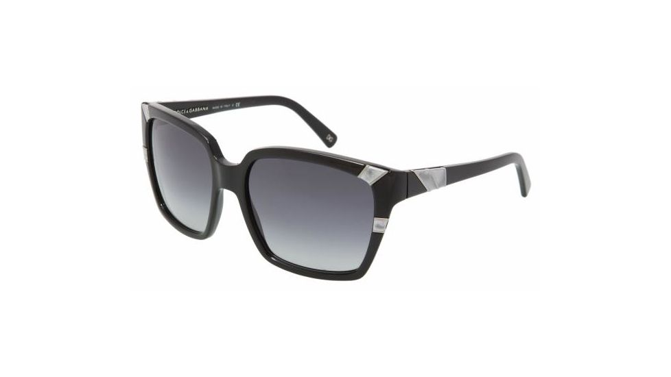 Dolce &amp; Gabanna DG4077 #501/8G - Shiny Black Gray Gradient Frame