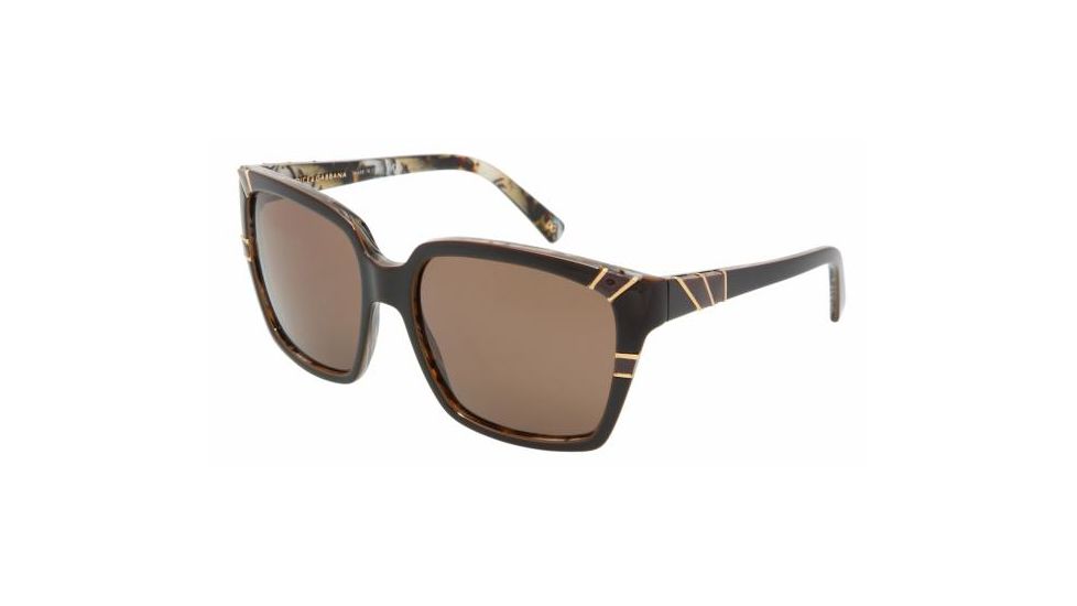 Dolce &amp; Gabanna DG4077 #771/73 - Brown Brown Frame