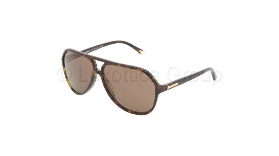 Dolce&amp;Gabbana DG4102 Bifocal Prescription Sunglasses DG4102-502-73-6212 - Lens Diameter 62 mm, Frame Color Havana