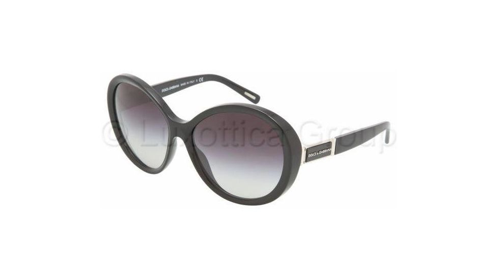 Dolce&amp;Gabbana DG4103 Progressive Prescription Sunglasses DG4103-501-8G-5916 - Frame Color Black, Lens Diameter 59 mm