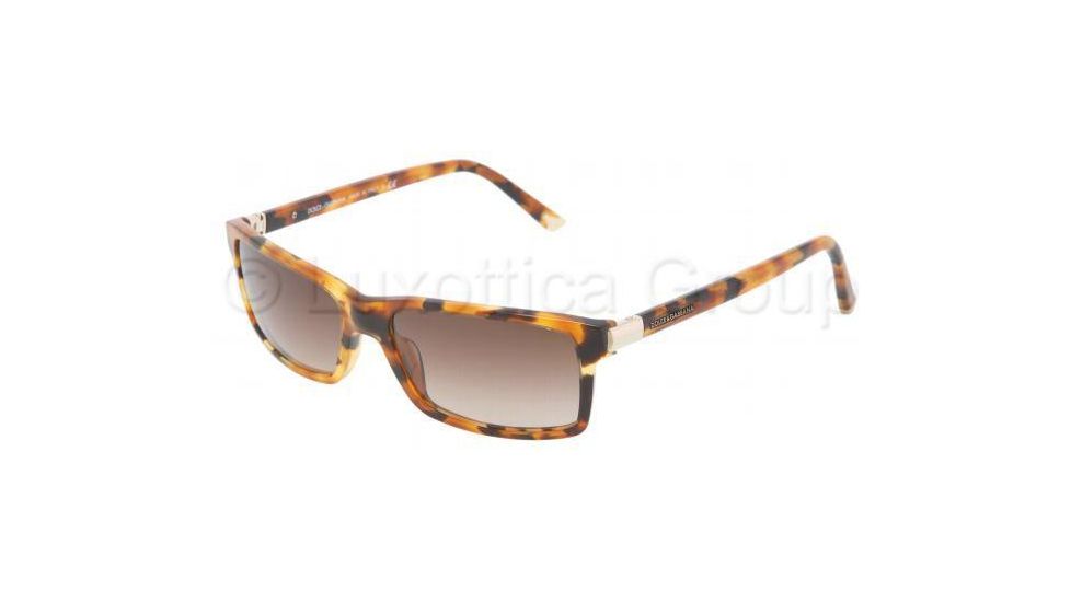 Dolce&amp;Gabbana DG4122 Bifocal Prescription Sunglasses DG4122-623-13-5716 - Lens Diameter 57 mm, Frame Color Light Havana