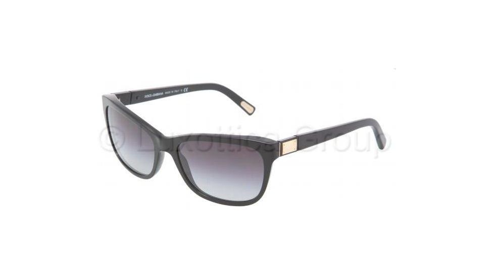 Dolce&amp;Gabbana DG4123 Bifocal Prescription Sunglasses DG4123-501-8G-5717 - Frame Color Black, Lens Diameter 57 mm